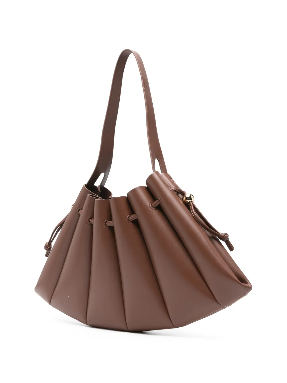  Themoirè Calipso Shoulder Bag - Brown 