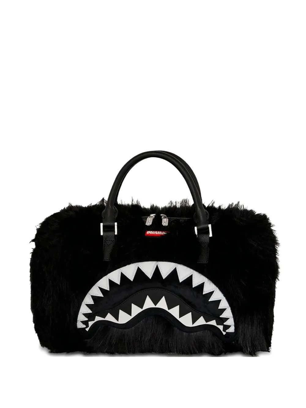 Sprayground faux-fur holdall - Nero