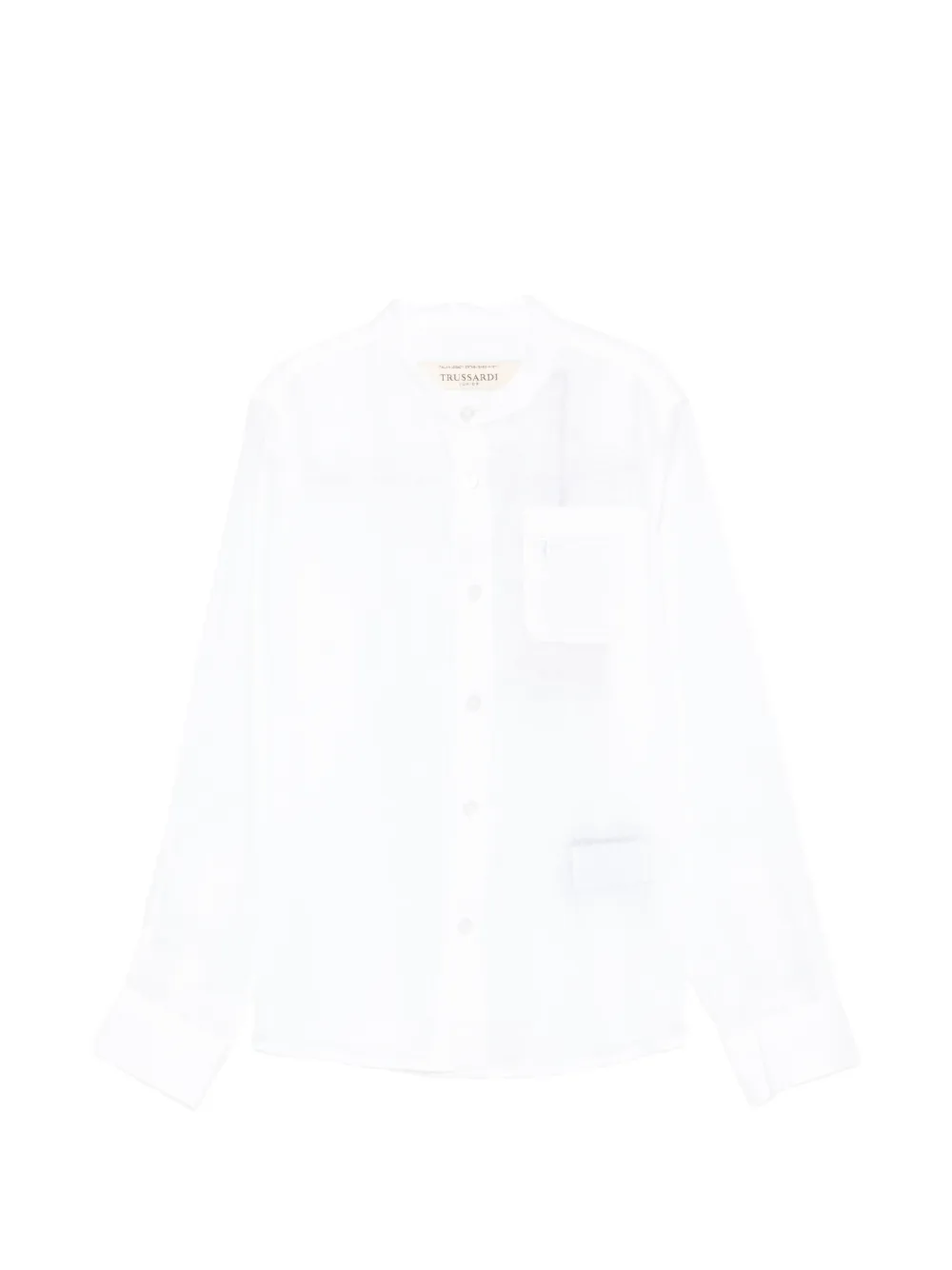 TRUSSARDI JUNIOR pocket shirt - Bianco