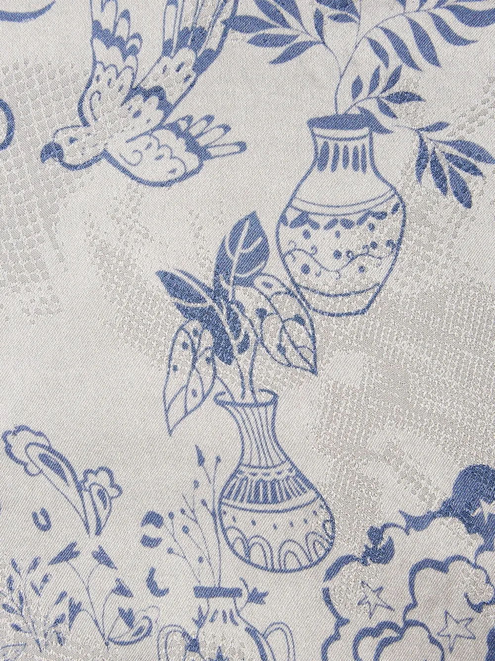 Shanghai Tang Geknoopt vest Blauw