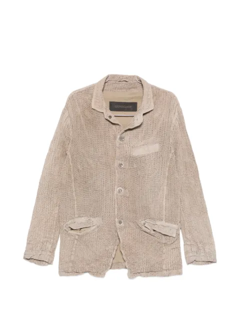 Giorgio Brato buttoned pocketed leather jacket