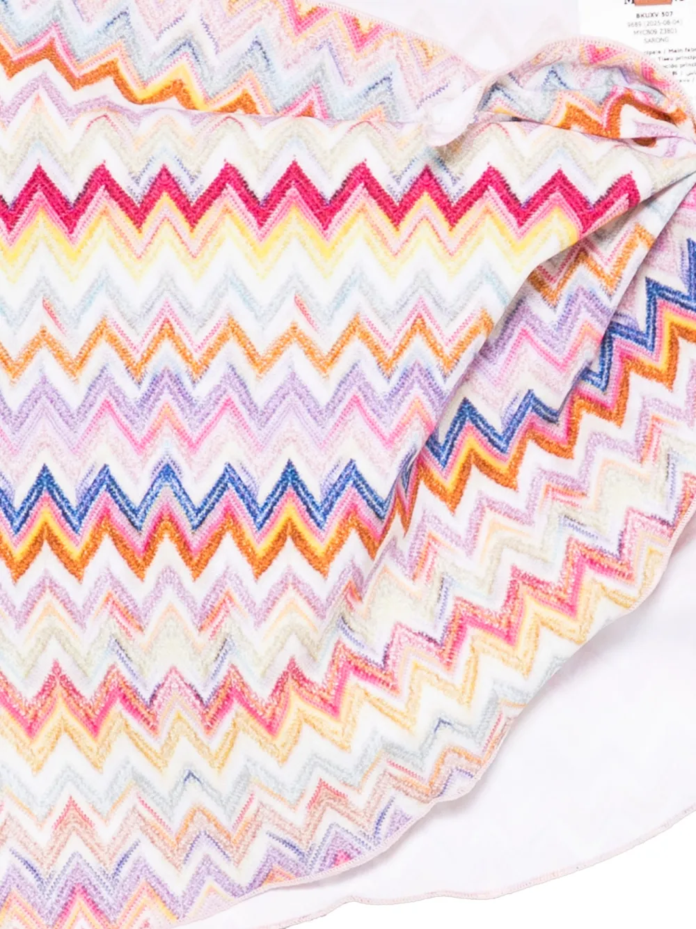  Missoni Kids Chevron Tie Pareo - White 