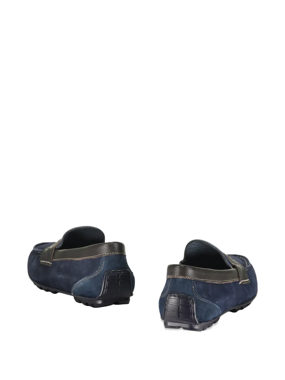 Paul & Shark tapered silhouette loafers Blauw