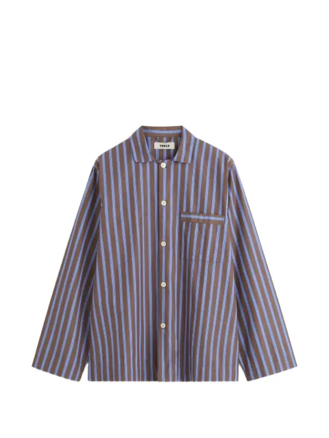 TEKLA пижамный топ в полоску