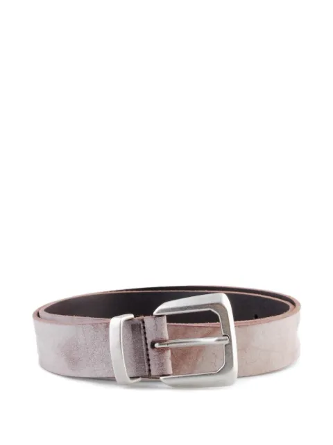 Molebo buckle leather belt