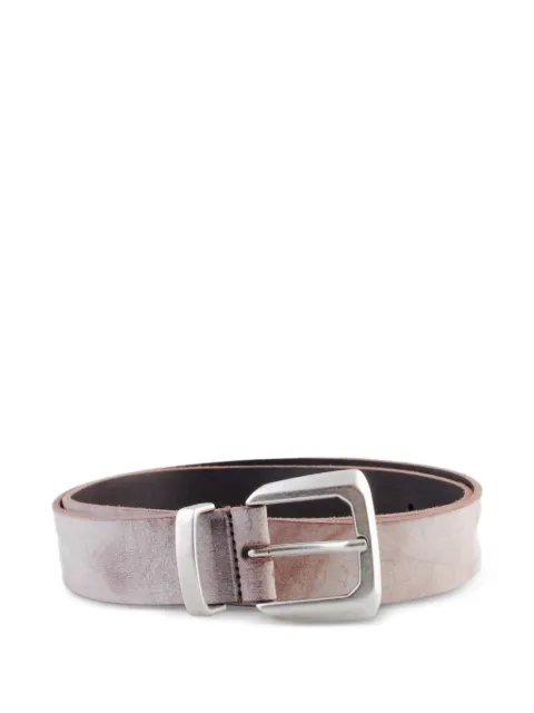 Molebo buckle leather belt