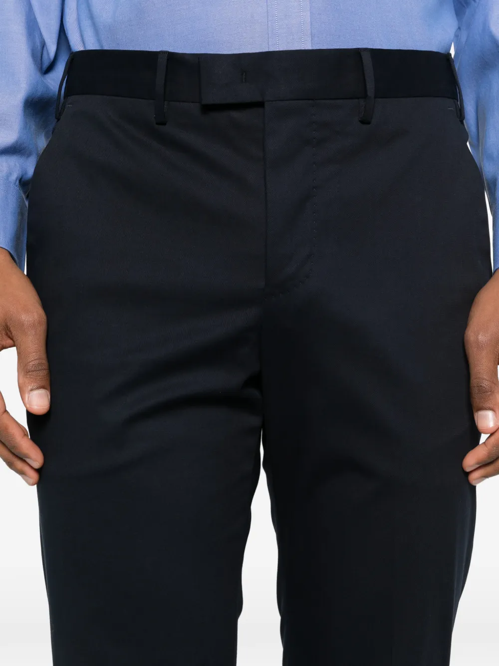 PT Torino Broek met zijzak Blauw