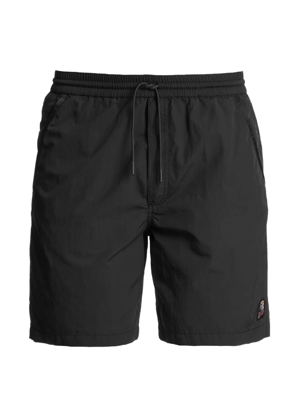 Parajumpers Costume da bagno con coulisse e logo - Nero