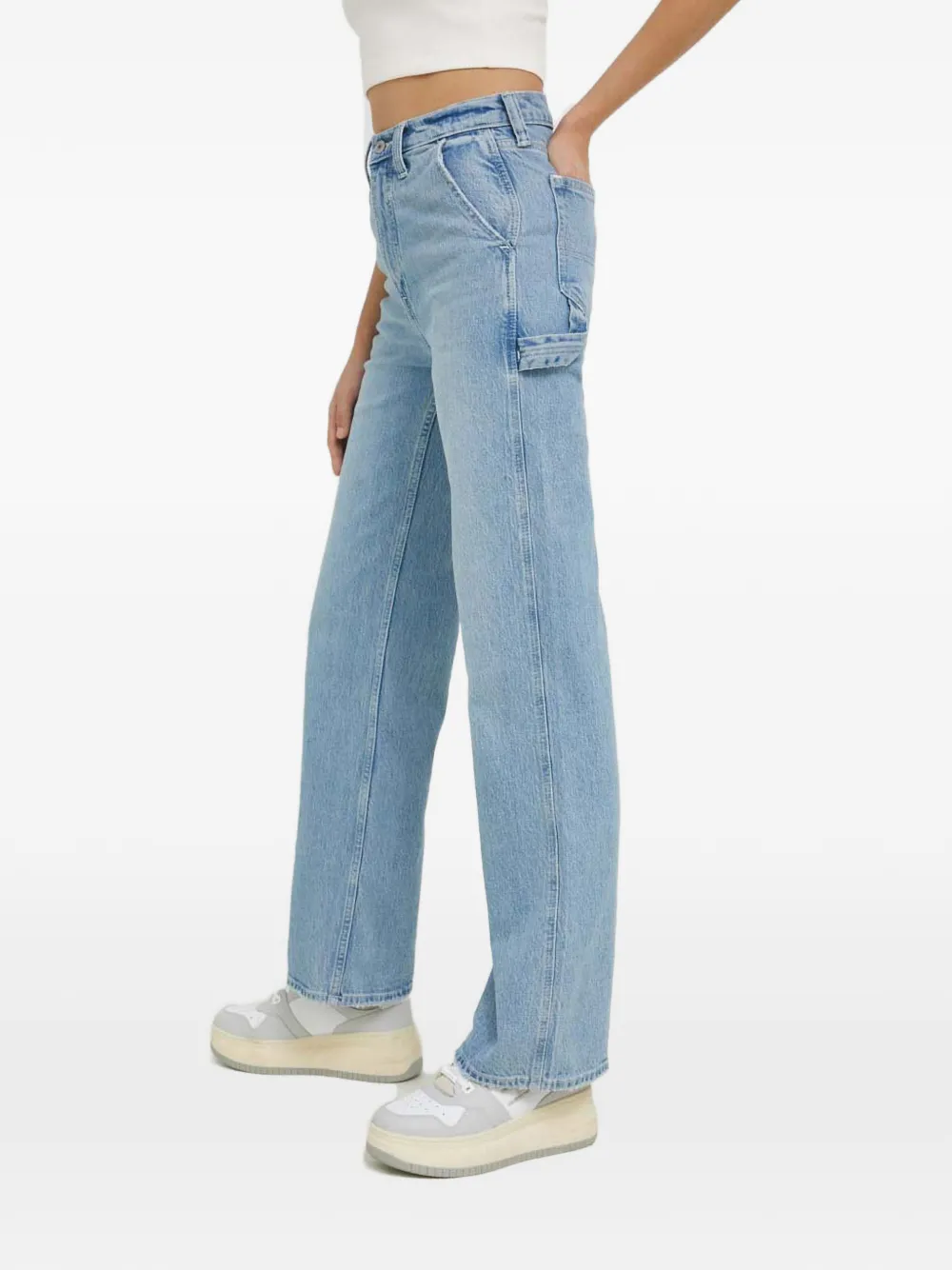 Abercrombie & Fitch Straight Jeans - Blue 