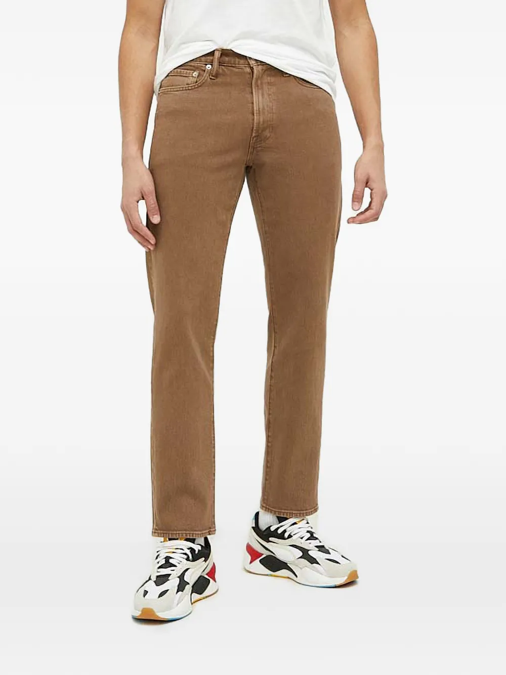 Abercrombie & Fitch straight-fit denim jeans - Marrone