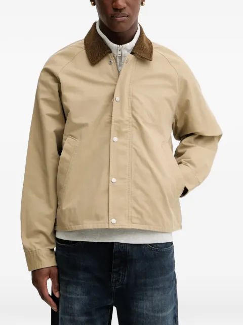 Abercrombie & Fitch Jaqueta com gola de veludo cotelê