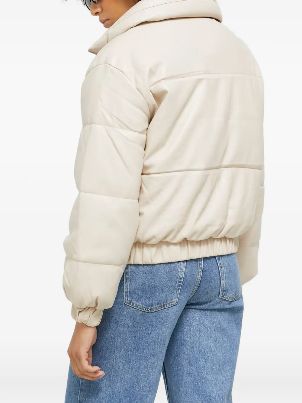  Abercrombie & Fitch Zip Padded Jacket - Neutrals 