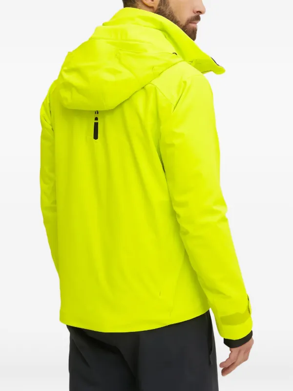 DESCENTE Hooded Logo Ski Jacket | Yellow | FARFETCH ID