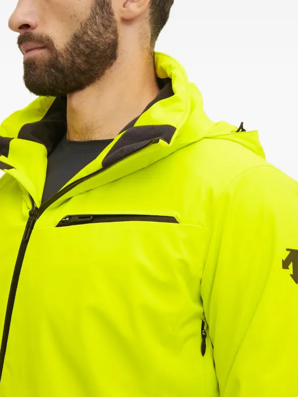 DESCENTE Hooded Logo Ski Jacket | Yellow | FARFETCH ID