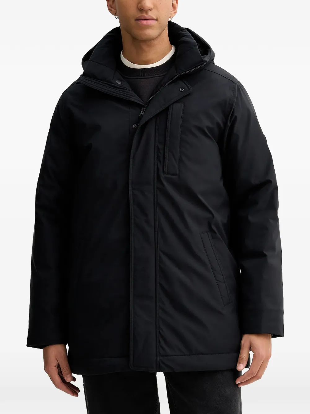 Hollister hooded pocket jacket - Nero