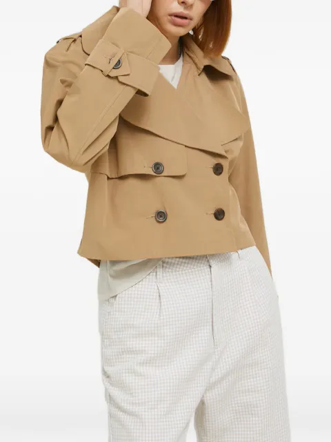 Abercrombie & Fitch chamarra con solapas de muesca