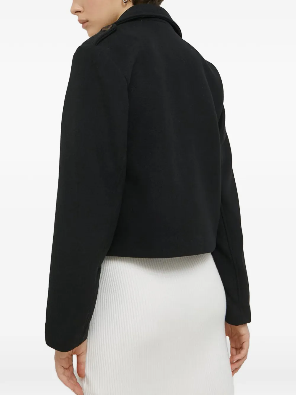  Abercrombie & Fitch Short Peacoat - Black 