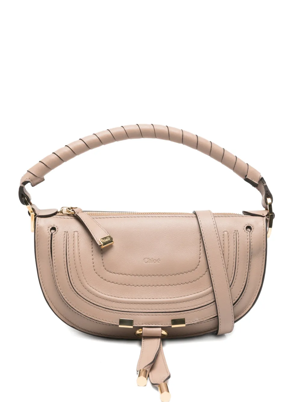 Chloé mini Marcie tote bag - Toni neutri