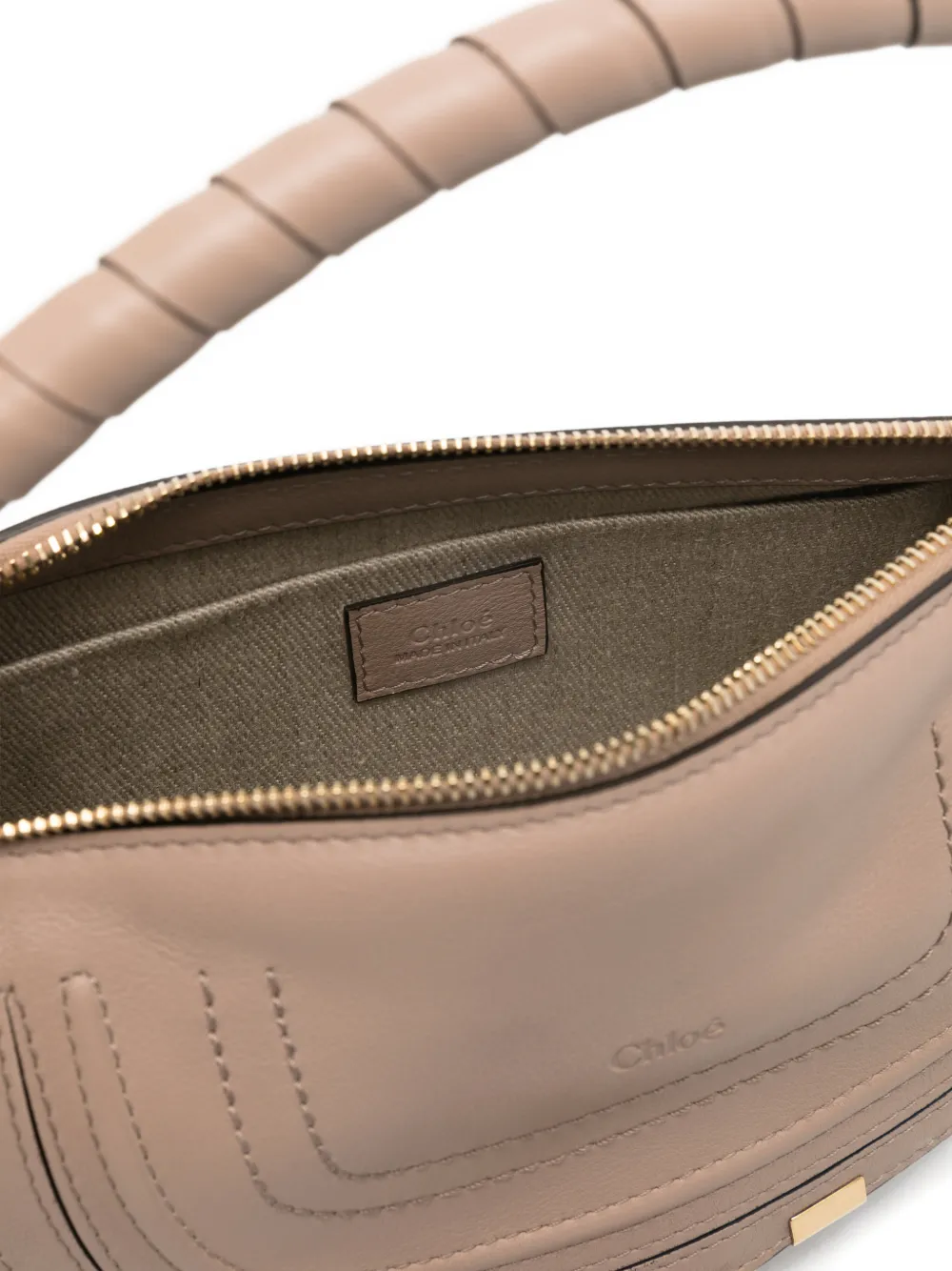 Chloé Marcie kleine shopper Beige