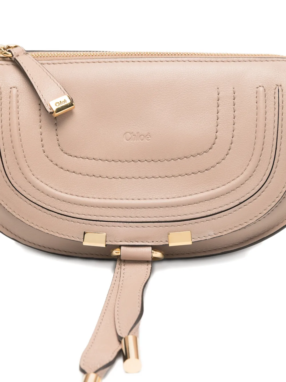 Chloé Marcie kleine shopper Beige