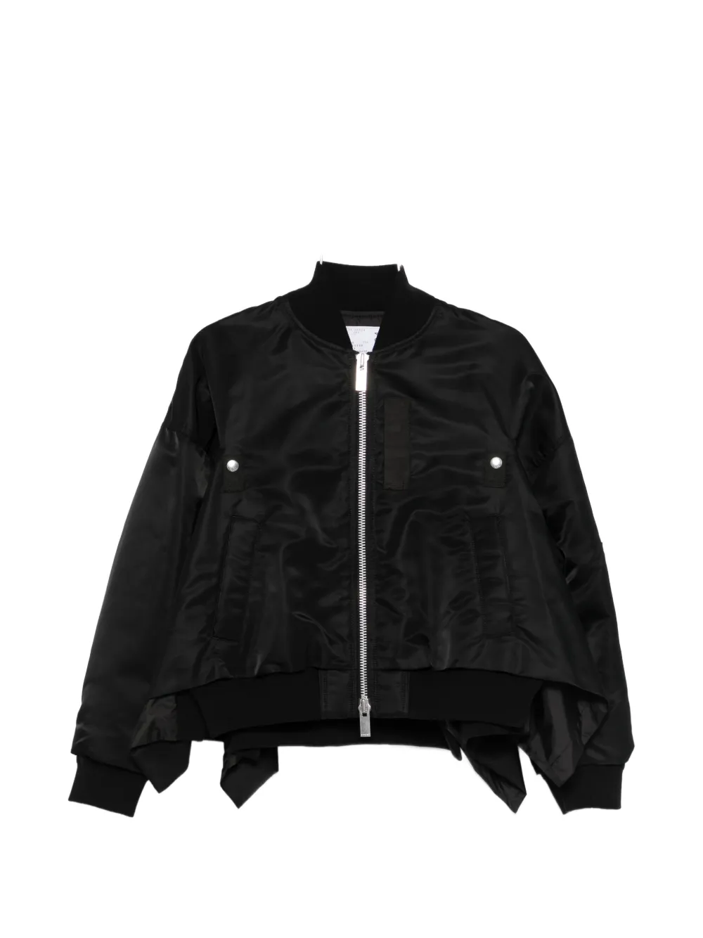 sacai cargo-pocket midi skirt - Nero