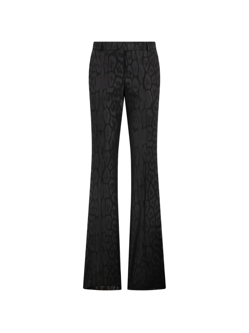 Roberto Cavalli printed flared trousers - Nero