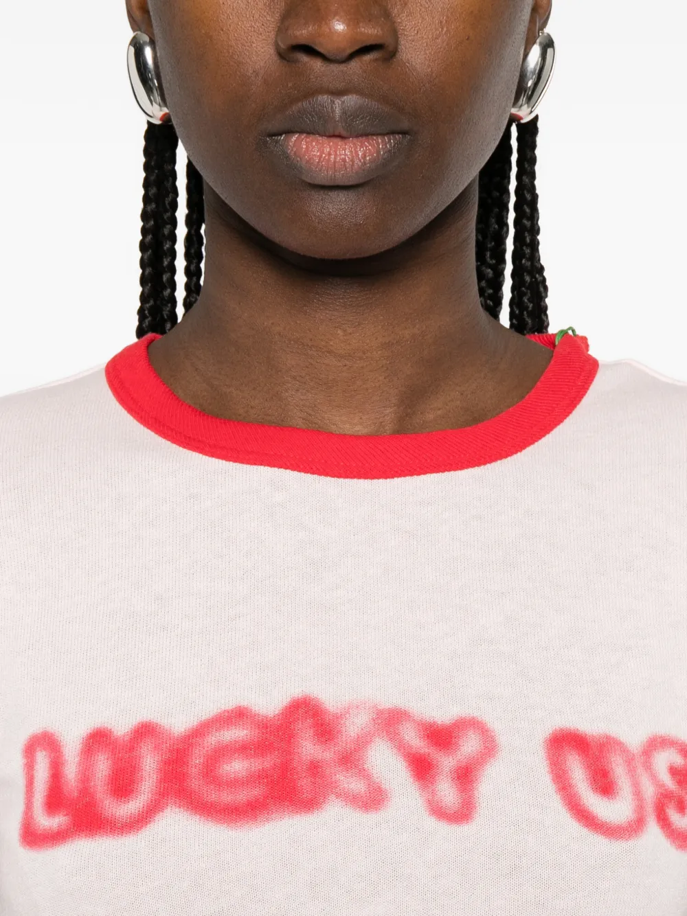 Kenzo T-shirt met print Roze