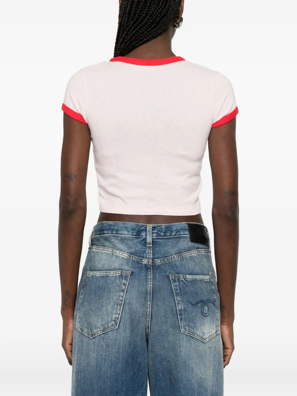 Kenzo T-shirt met print Roze