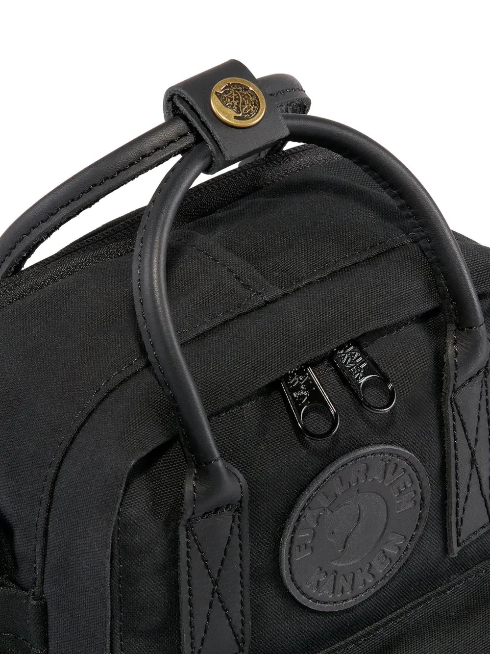 Top-Handle Logo-Patch Cross-Body Bag