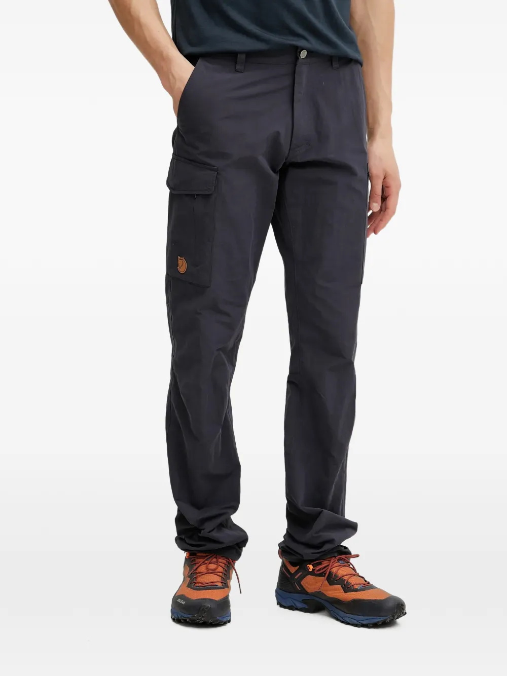 Fjällräven cargo-pocket trousers - Blu