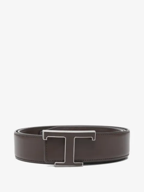 Tod's cinturón con placa del logo