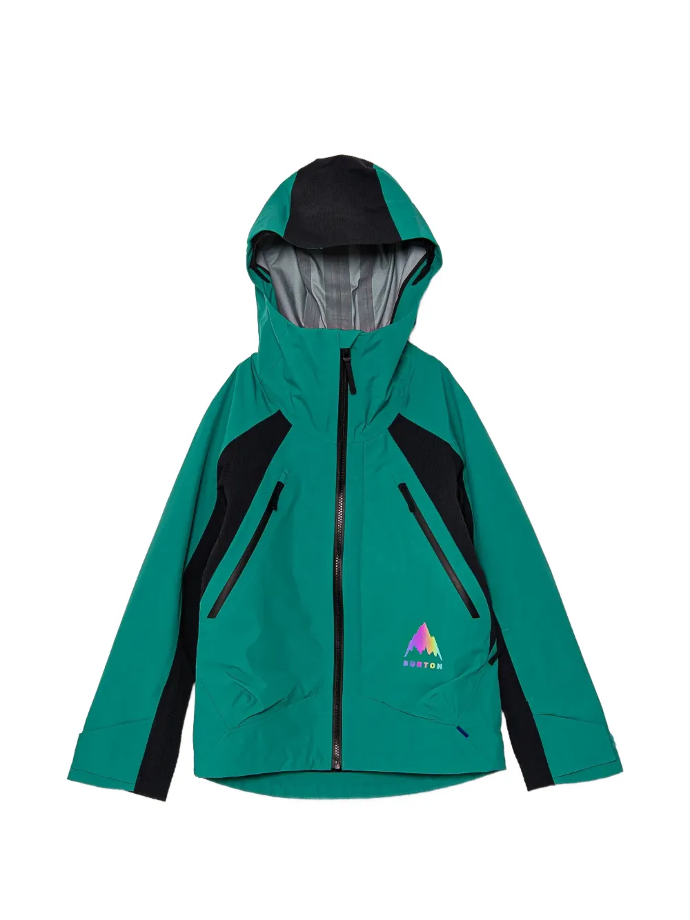 Burton logo-print jacket - Verde