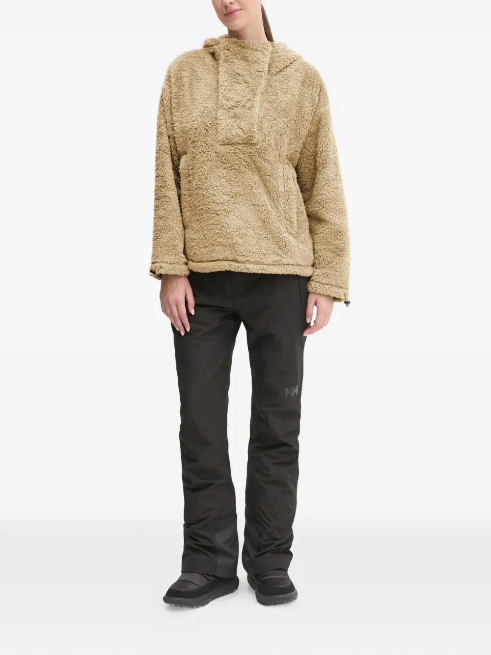 Burton hooded fleece top - Beige