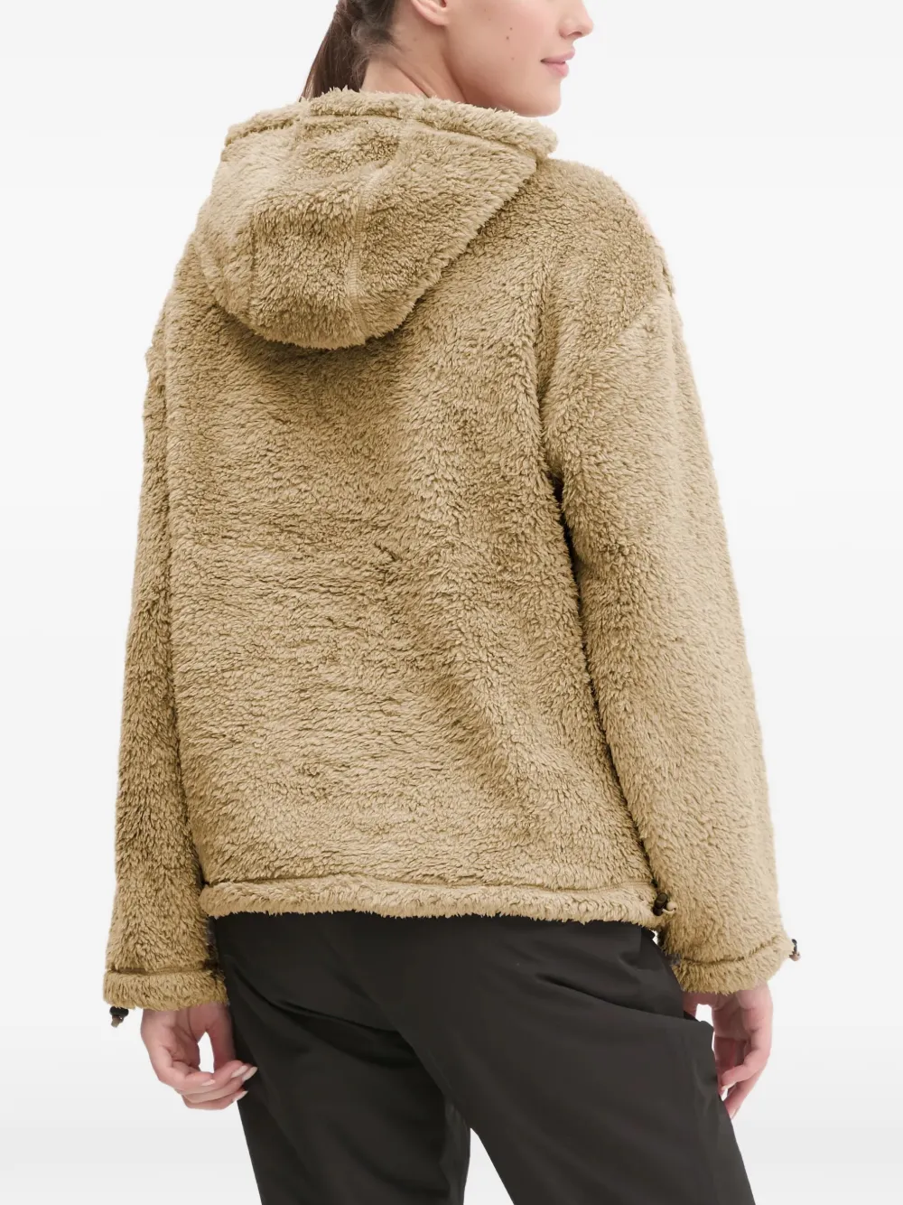  Burton Hooded Fleece Top - Neutrals 