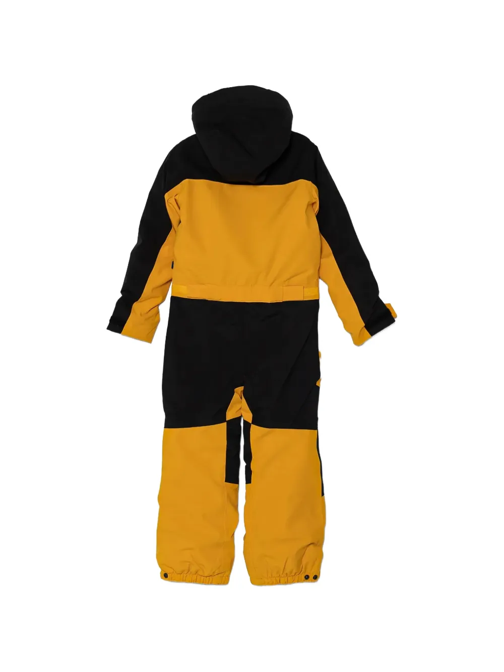  Burton Hooded Colour-block Ski Suit - Yellow 