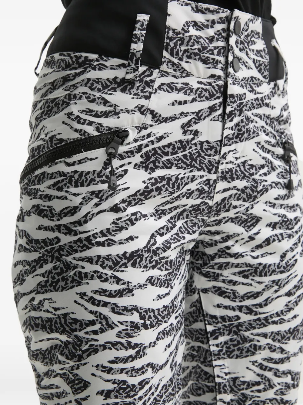 Animal-Pattern Ski Pants
