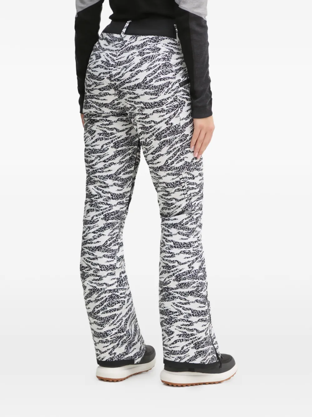 Animal-Pattern Ski Pants