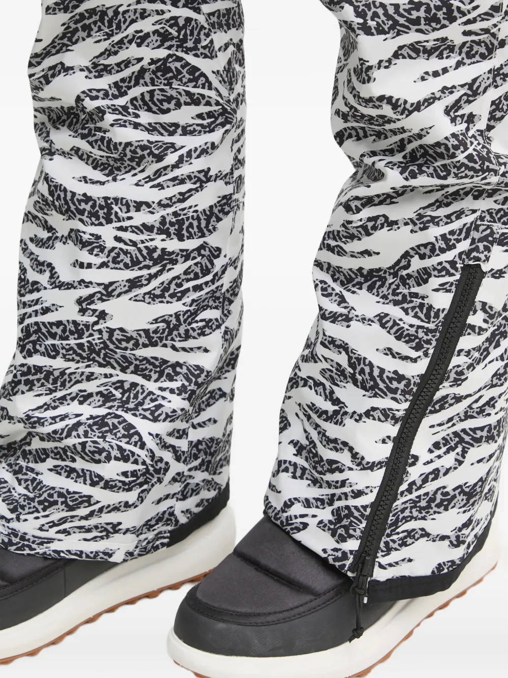 Animal-Pattern Ski Pants