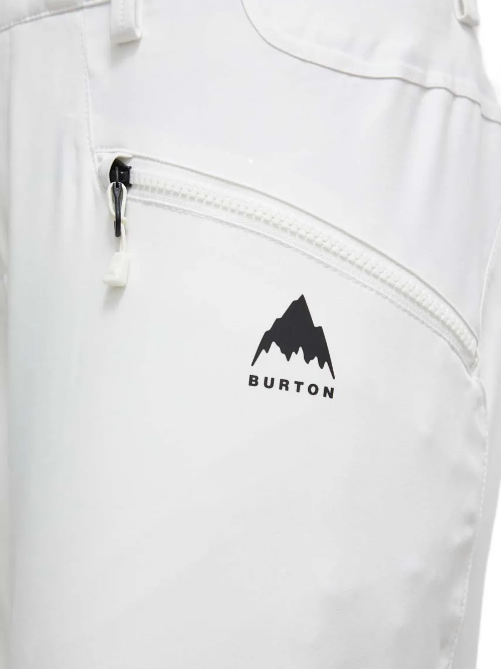  Burton Zip-detail Ski Bottoms - White 