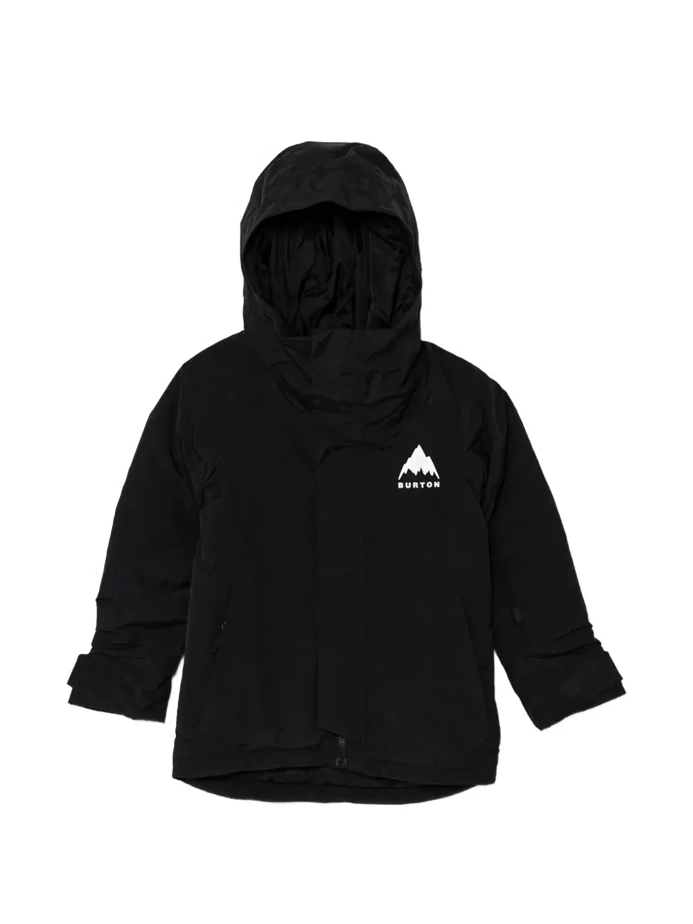 Burton logo-detail hooded jacket - Nero