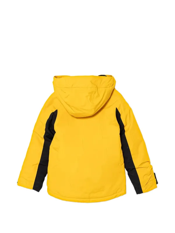 Burton colour-block Hooded Jacket | Yellow | FARFETCH