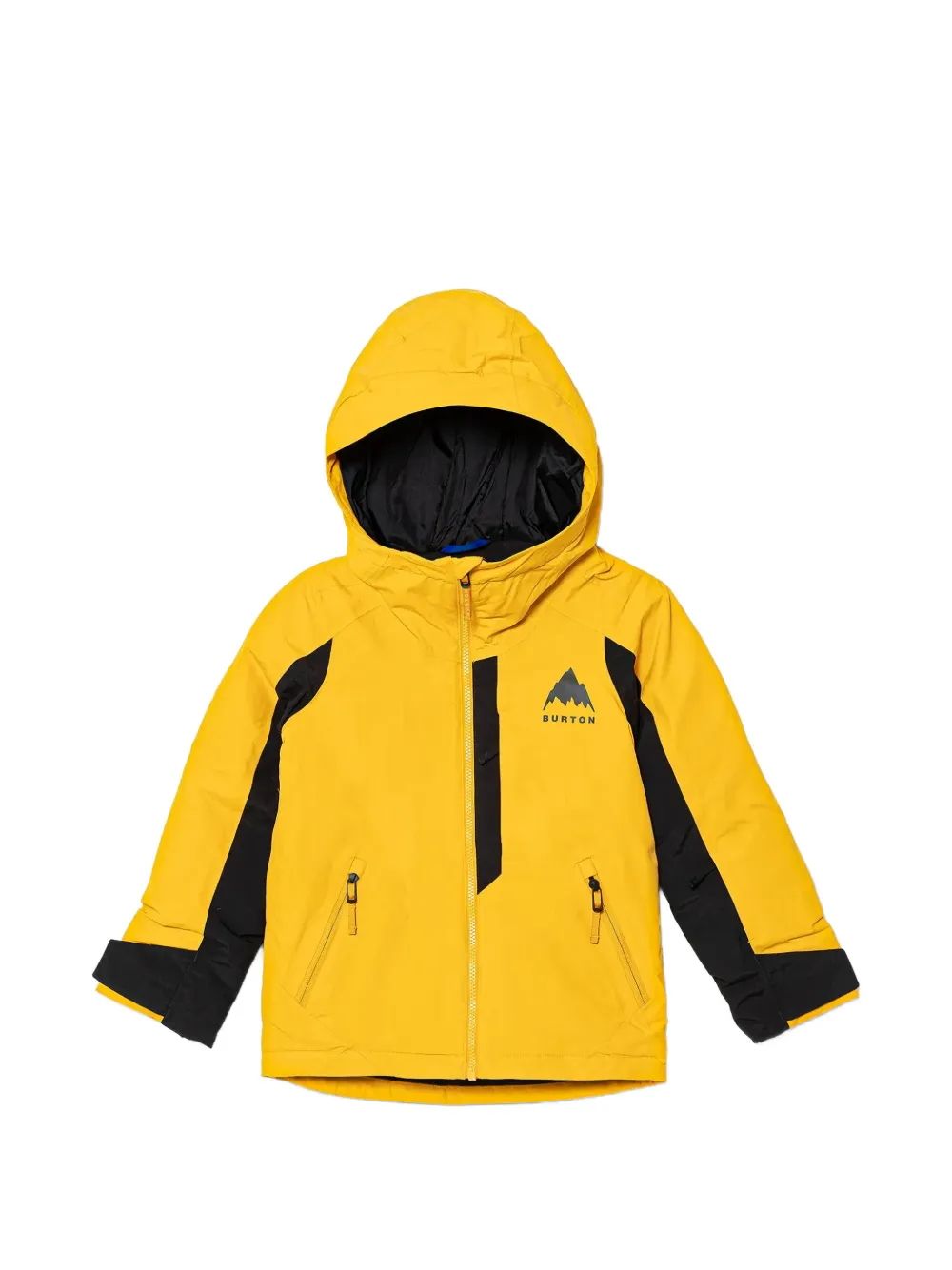 Burton colour-block hooded jacket - Giallo