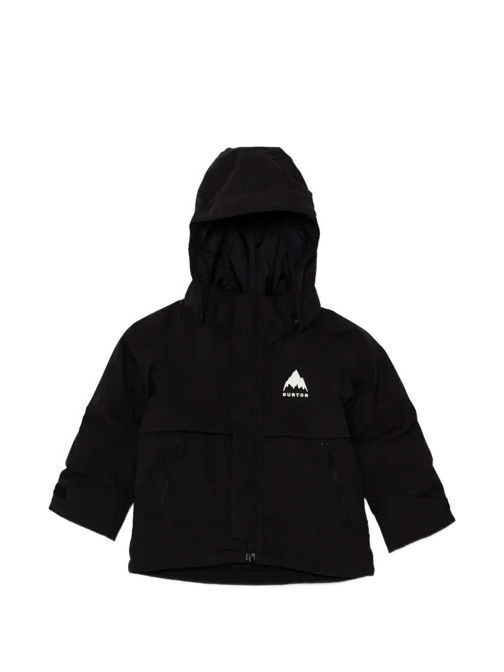 Burton hooded logo jacket - Nero