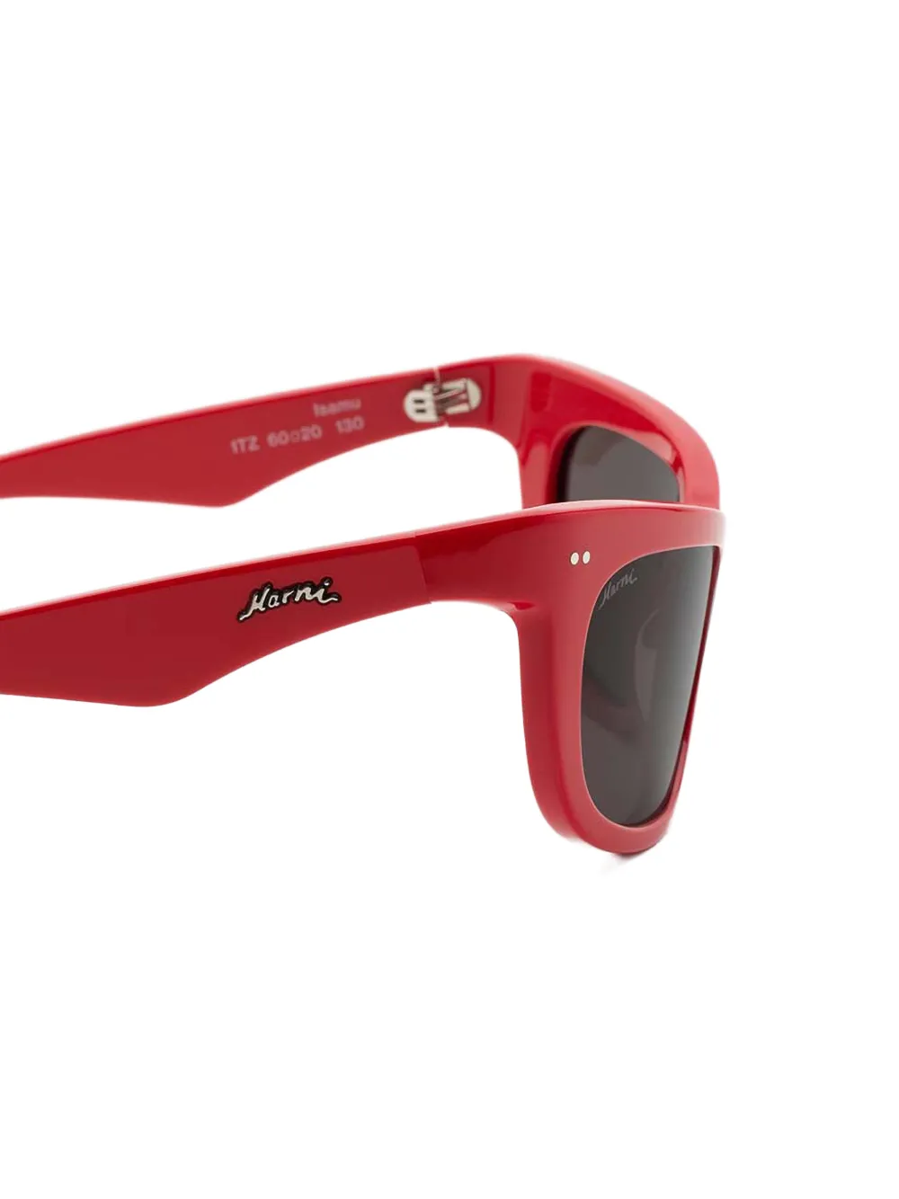 Marni Eyewear Isamu zonnebril Rood