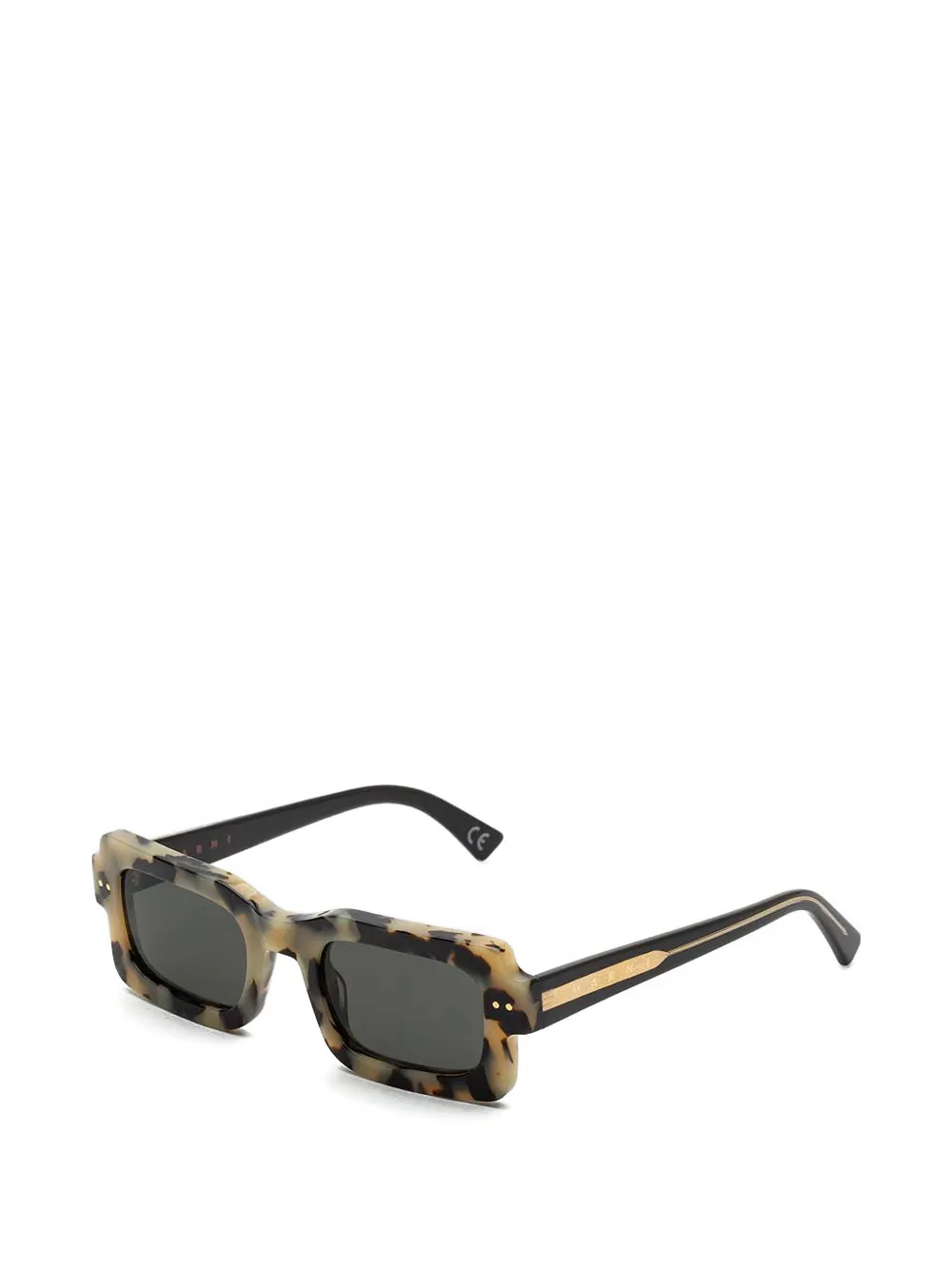 Marni Eyewear rectangular sunglasses - Beige