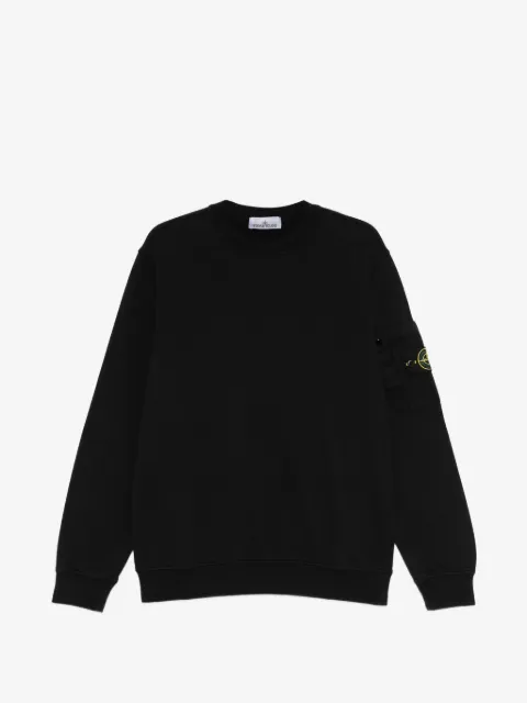 Stone Island sweat en tissu indéchirable à patch logo