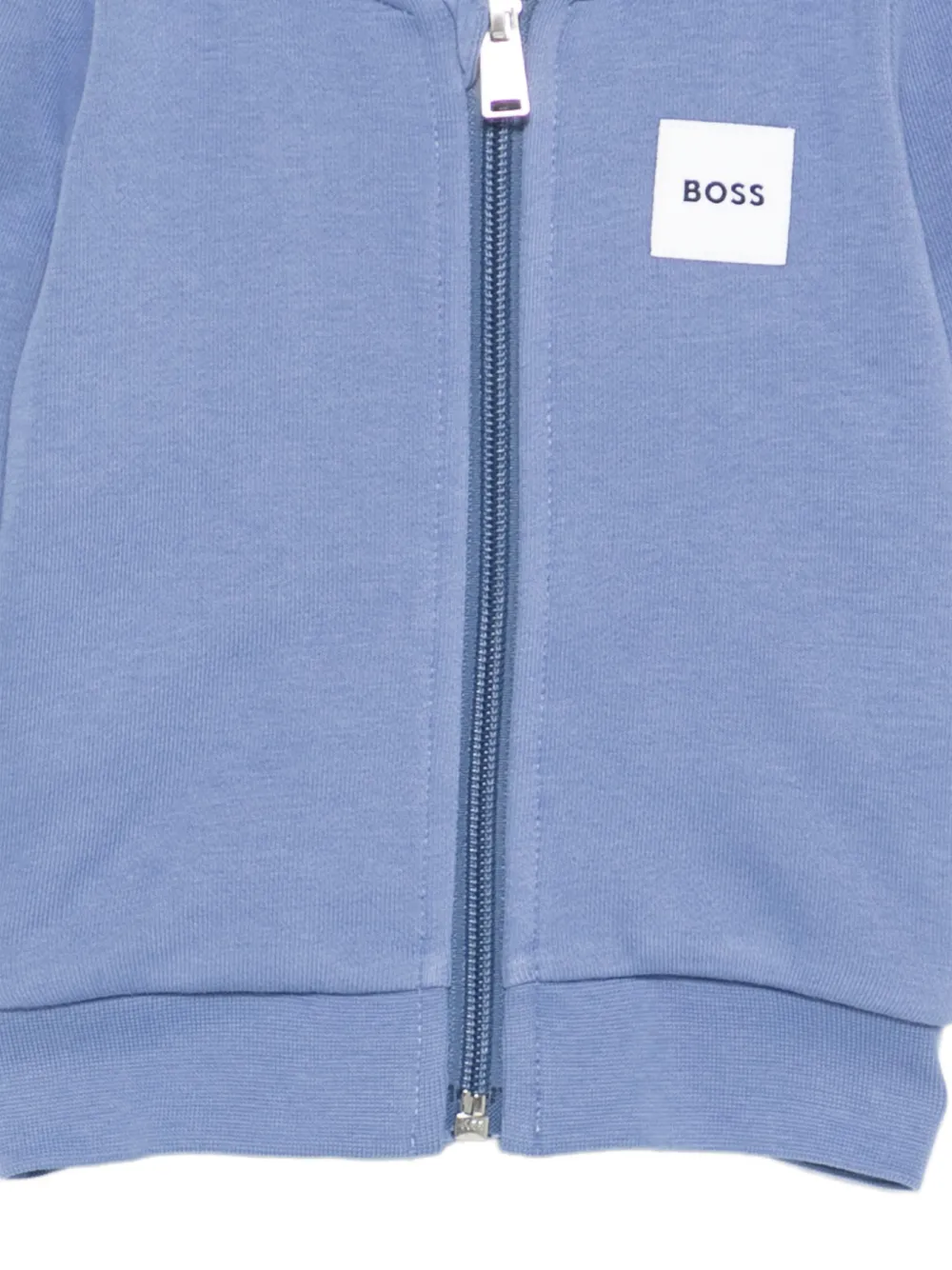  Boss Zipped Hoodie - Blue 