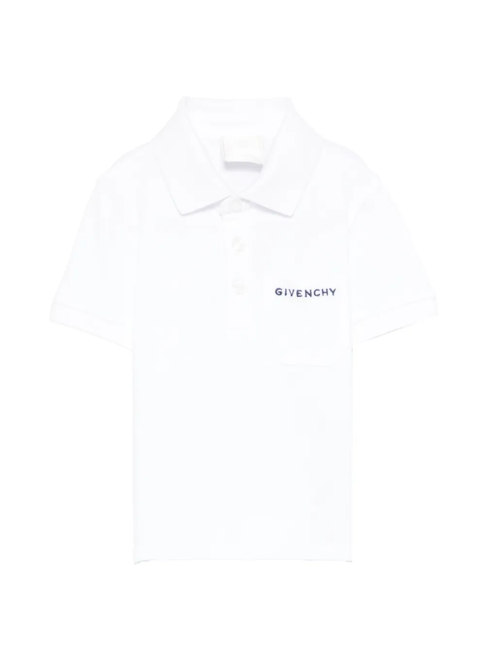 Givenchy Kids pocket short-sleeve polo shirt - Bianco