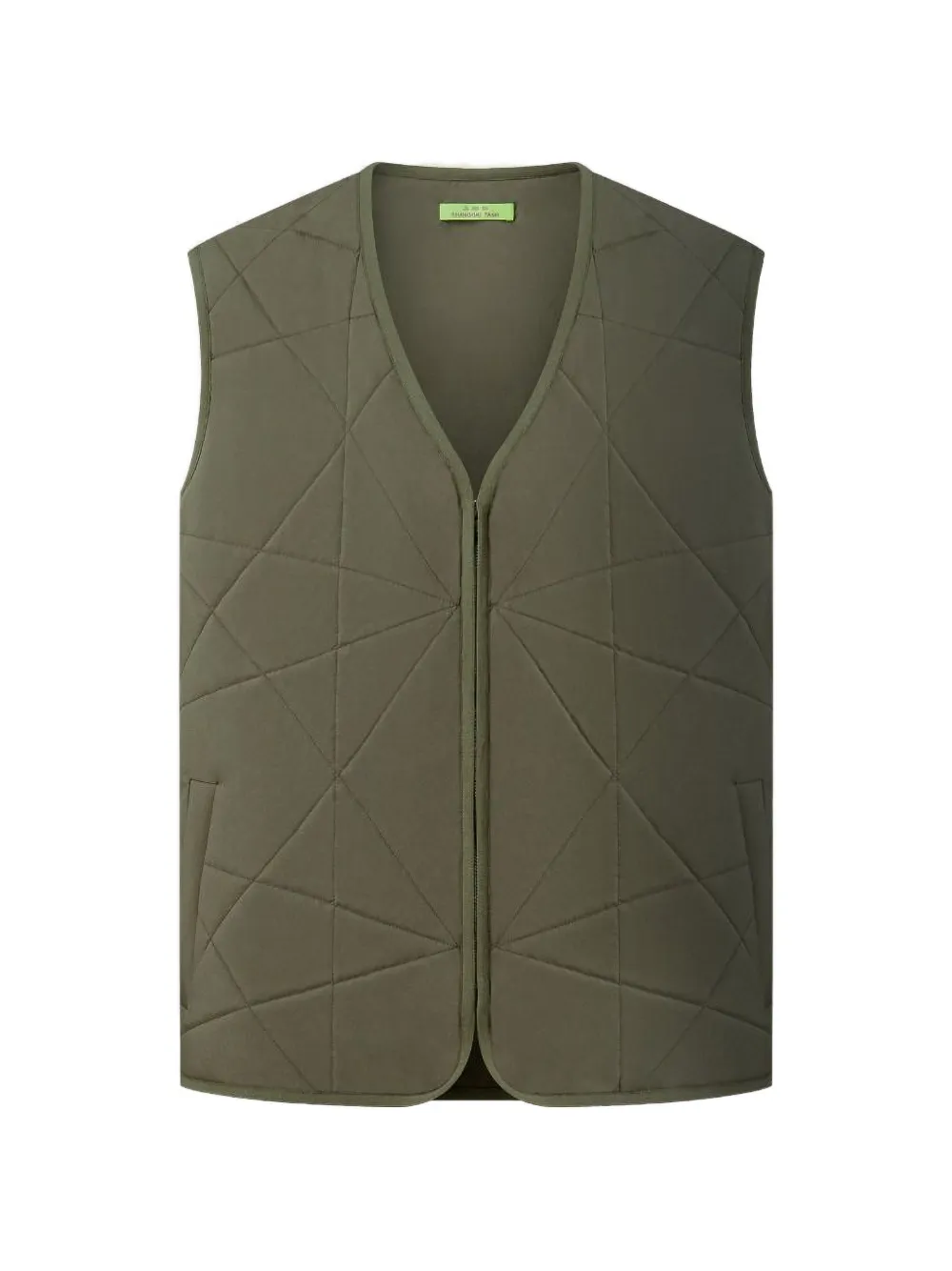  Shanghai Tang Zip-up Tang Jacket - Green 