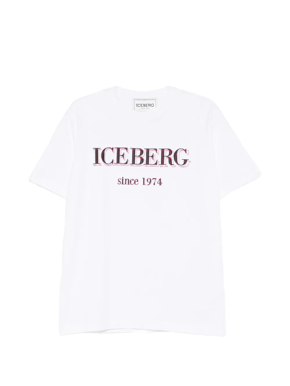 Iceberg logo T-shirt - Bianco